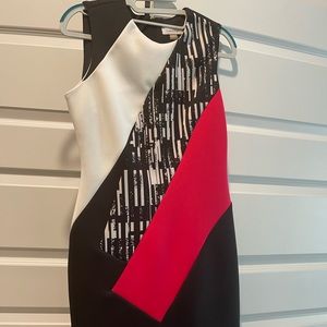 Calvin Klein Abstract Dress